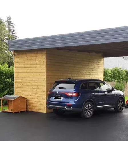 Abris voiture à Sainte-Sève